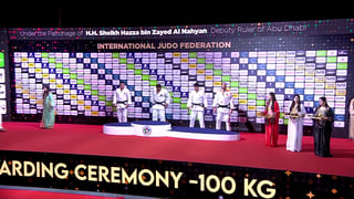 Medal Ceremony -100 kg