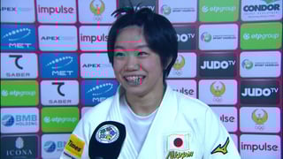 Nanako TSUBONE (JPN), winner -52 kg 