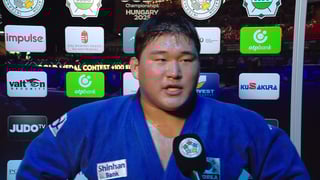 Minjong KIM (KOR) - Bronze Medallist in the +100 kg