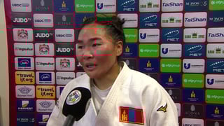 Gankhaich BOLD (MGL) - Winner in the -63 kg