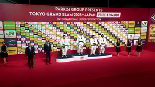 Medal Ceremony +100 kg